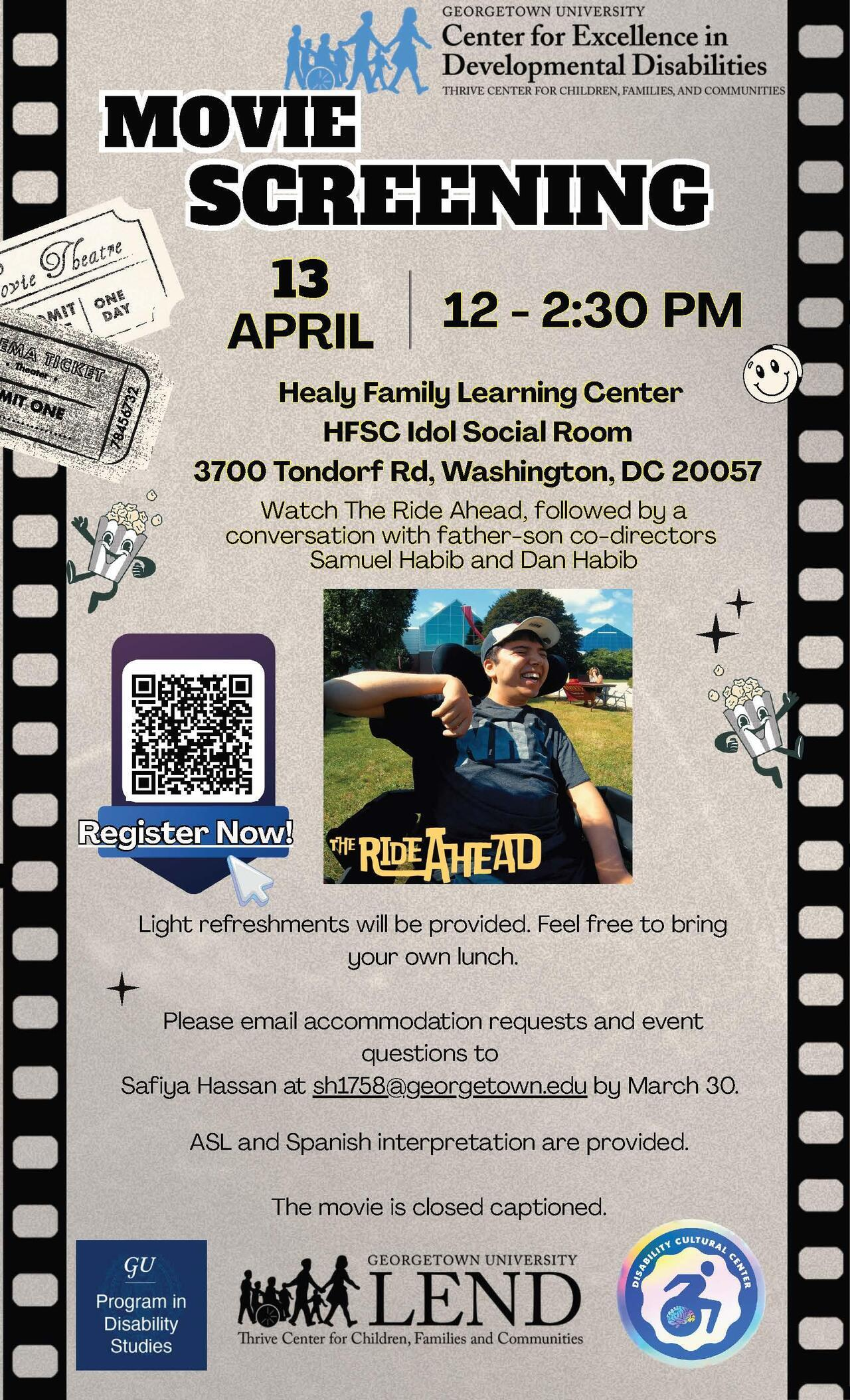Movie Screening - The Ride Ahead